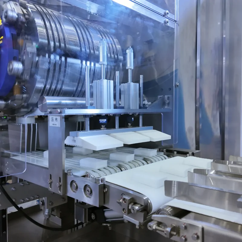 ZJWE-SF2 SuperMini 3D Packing Wipes Production Line