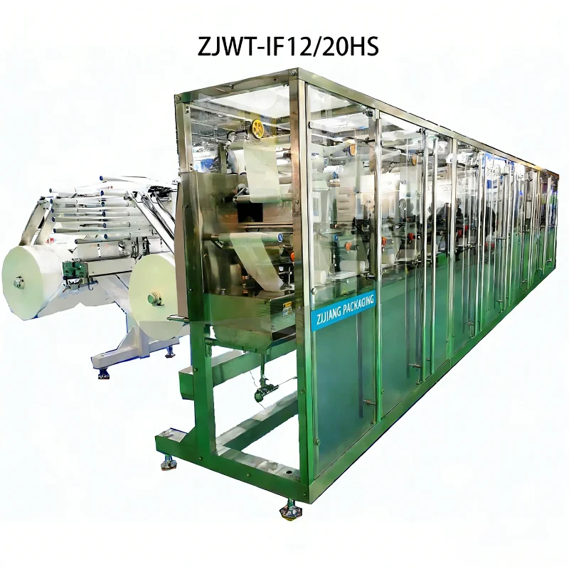 ZJWT-IF Series – High-Speed Multi-Lane Baby Wipes Production Line