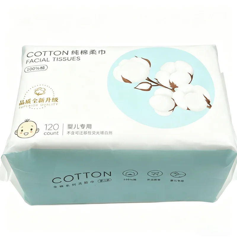Pure cotton soft towels, no fluorescent agents, suitable for both dry and wet use, skin-friendly and portable, OEM supplier