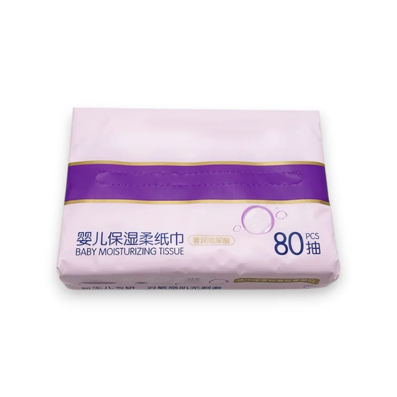 Baby moisturizing soft wipes, suitable for newborns with sensitive skin, non-irritating, OEM supplier