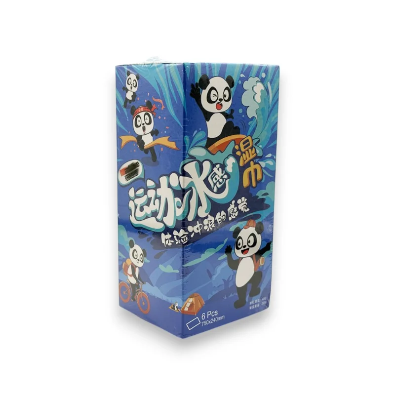 Factory-made outdoor sports wipes, cool and refreshing, portable packaging