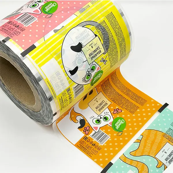 Wet Wipes Packaging Roll Film Multi-Use Custom Lamination Film Custom Color Plastic Film