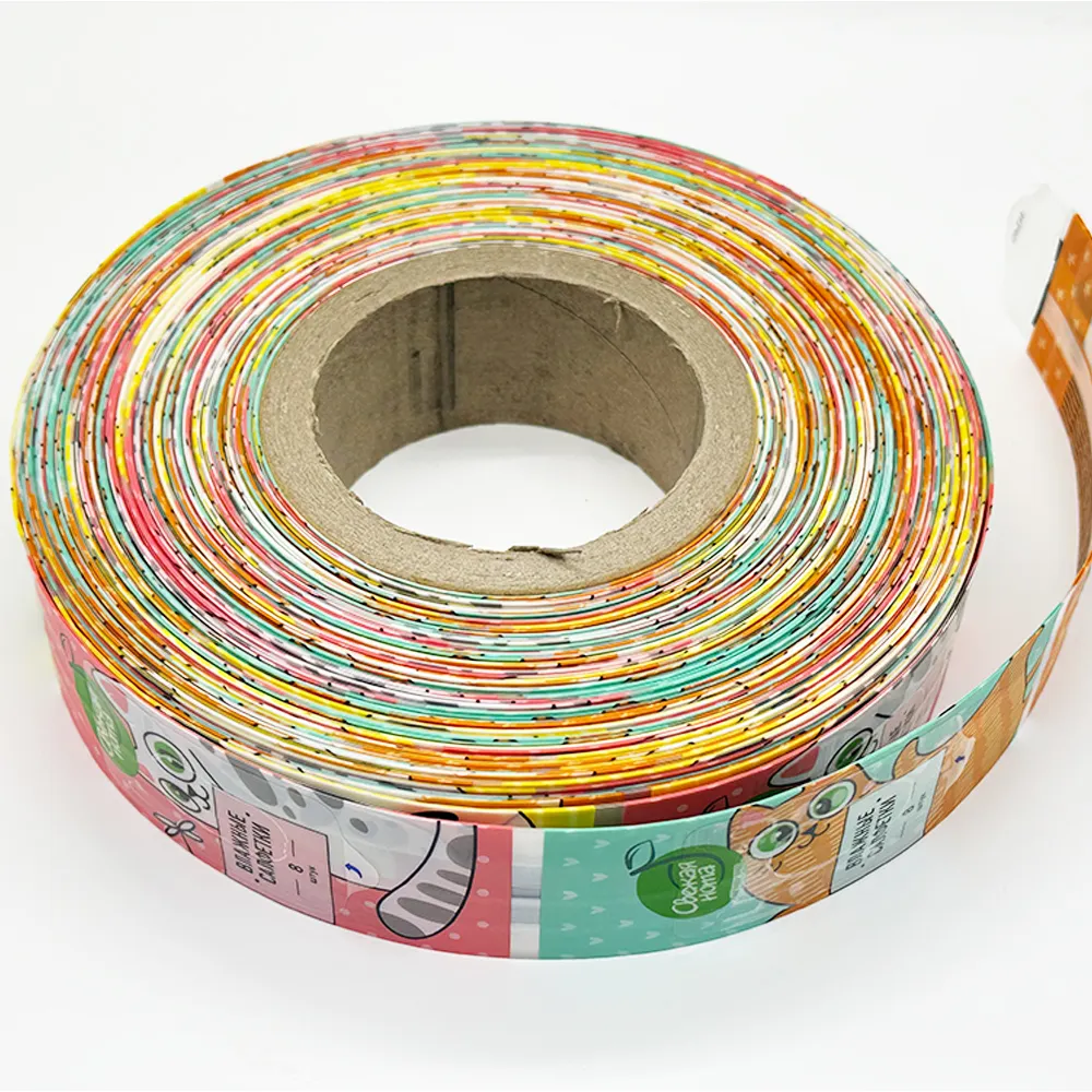 OEM Wet Tissues Roll Packaging Film Baby Wet Wipes Packaging Roll Film