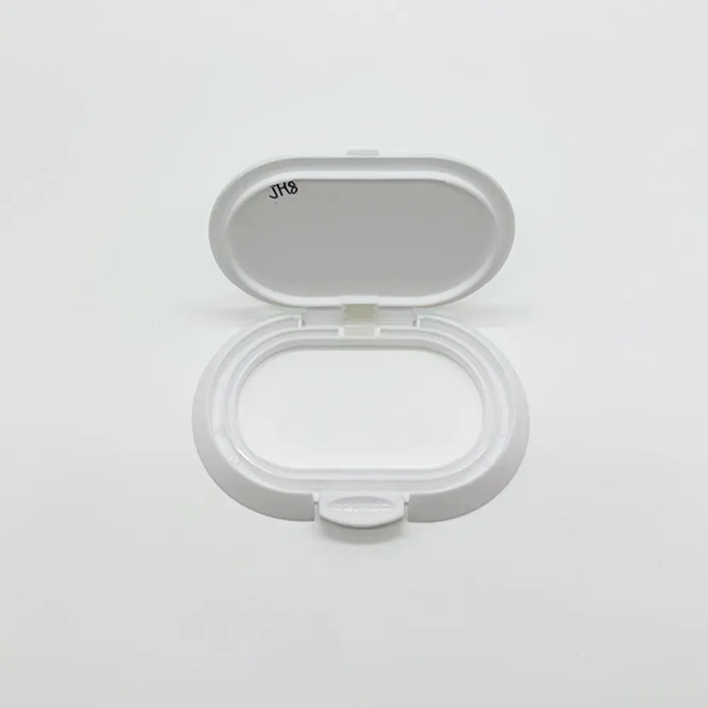 Wholesale large, thickened, pull-out oval, irregularly shaped, round, and square double-groove wet wipe lid