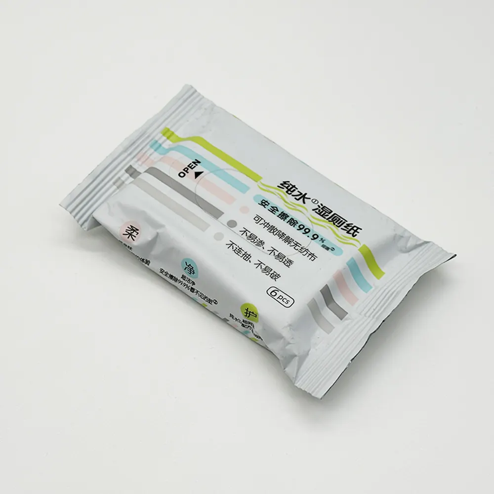 Flushable Pure Water Wet Wipes